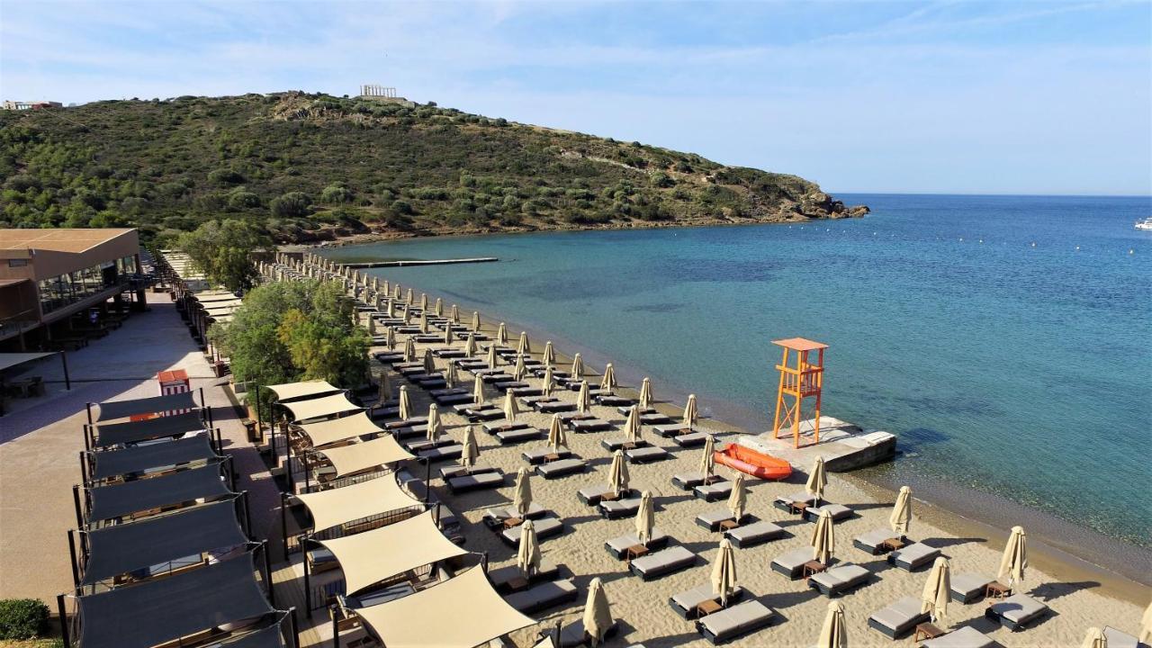 Aegeon Beach Hotel Сунион Экстерьер фото