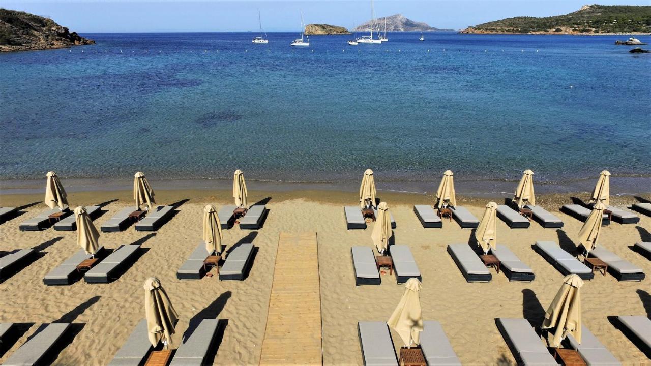 Aegeon Beach Hotel Сунион Экстерьер фото
