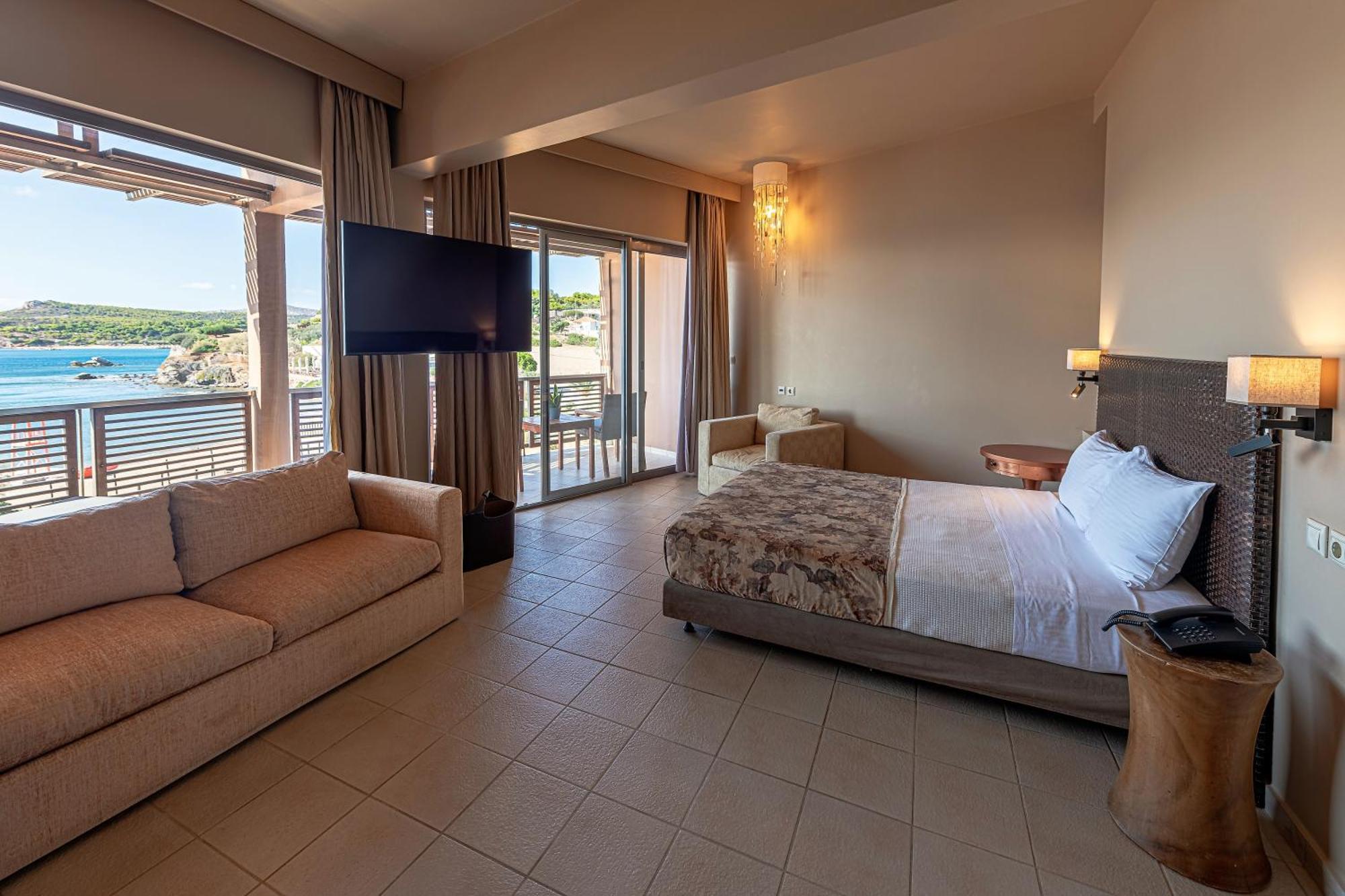 Aegeon Beach Hotel Сунион Номер фото